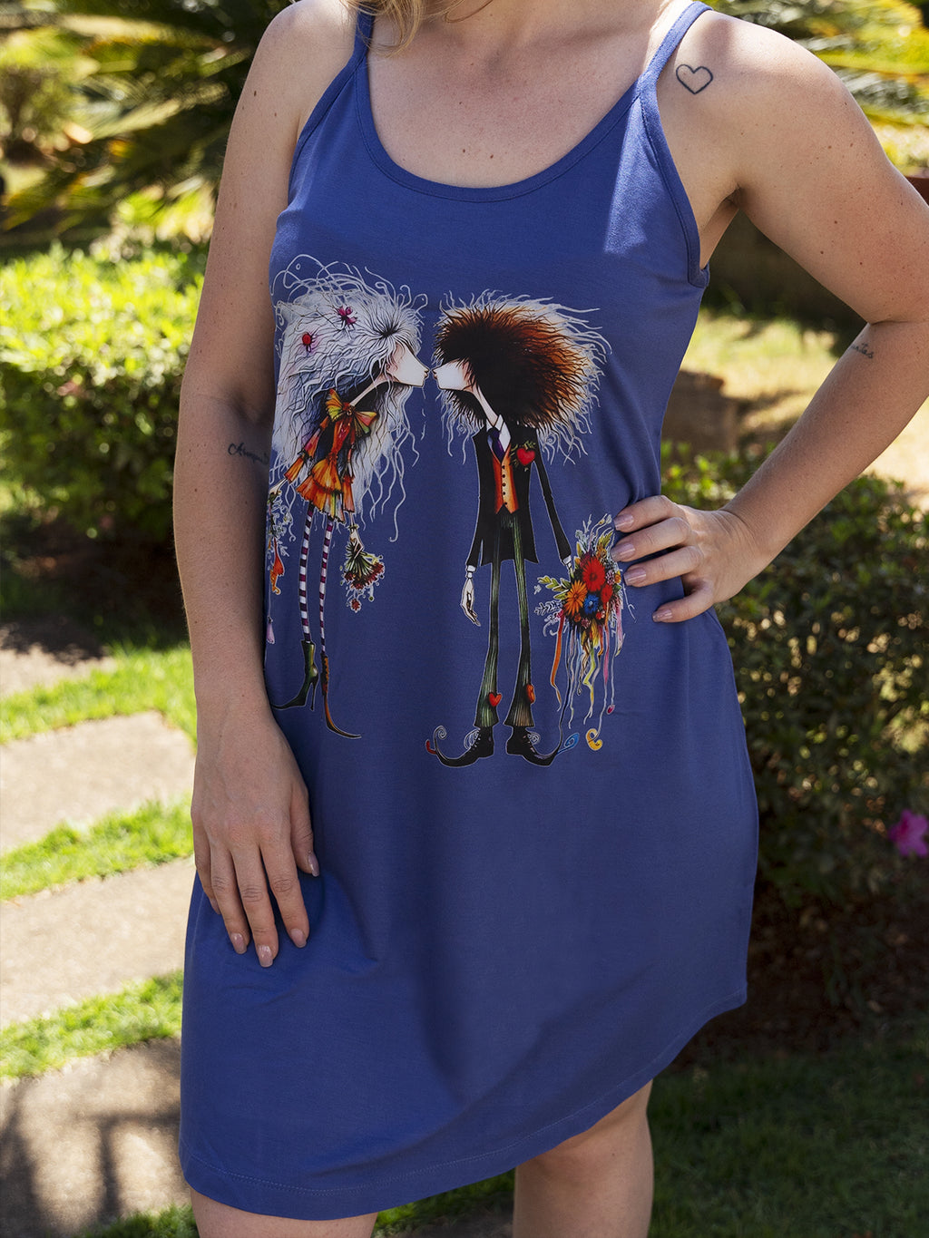 Camisola de Alças Dama & Cavaleiro Encantados