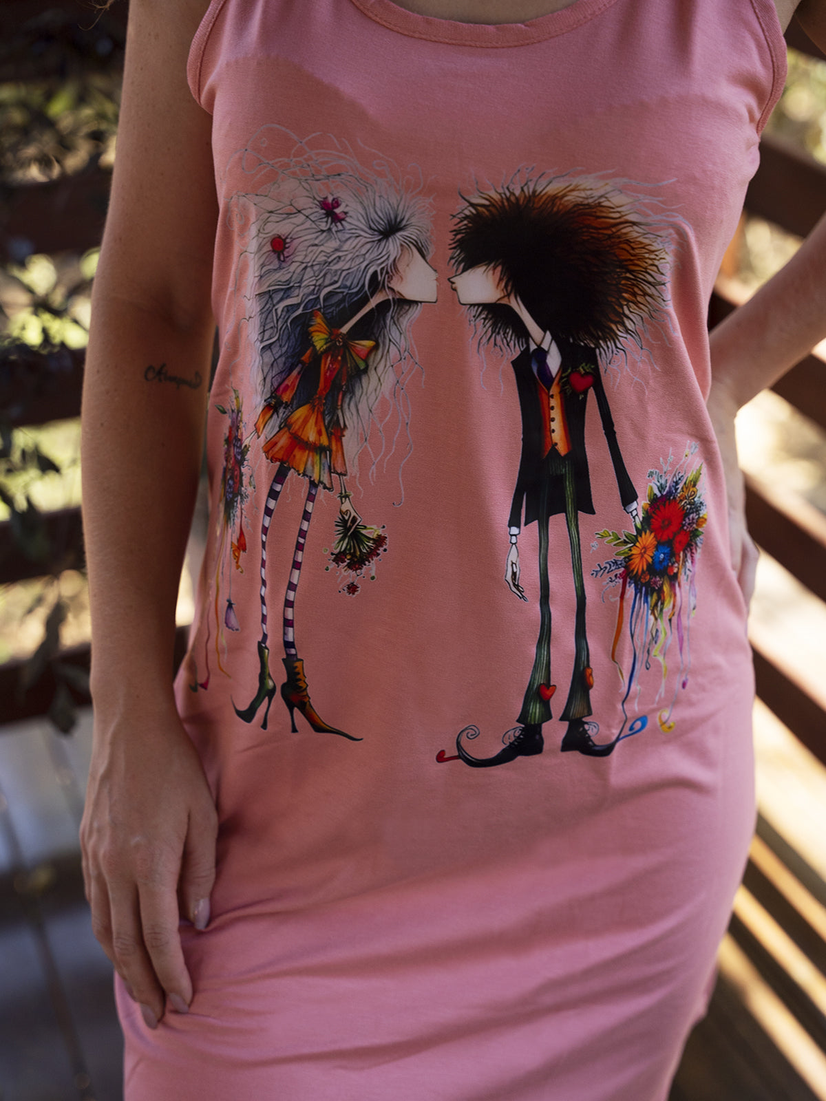 Camisola de Alças Dama & Cavaleiro Encantados