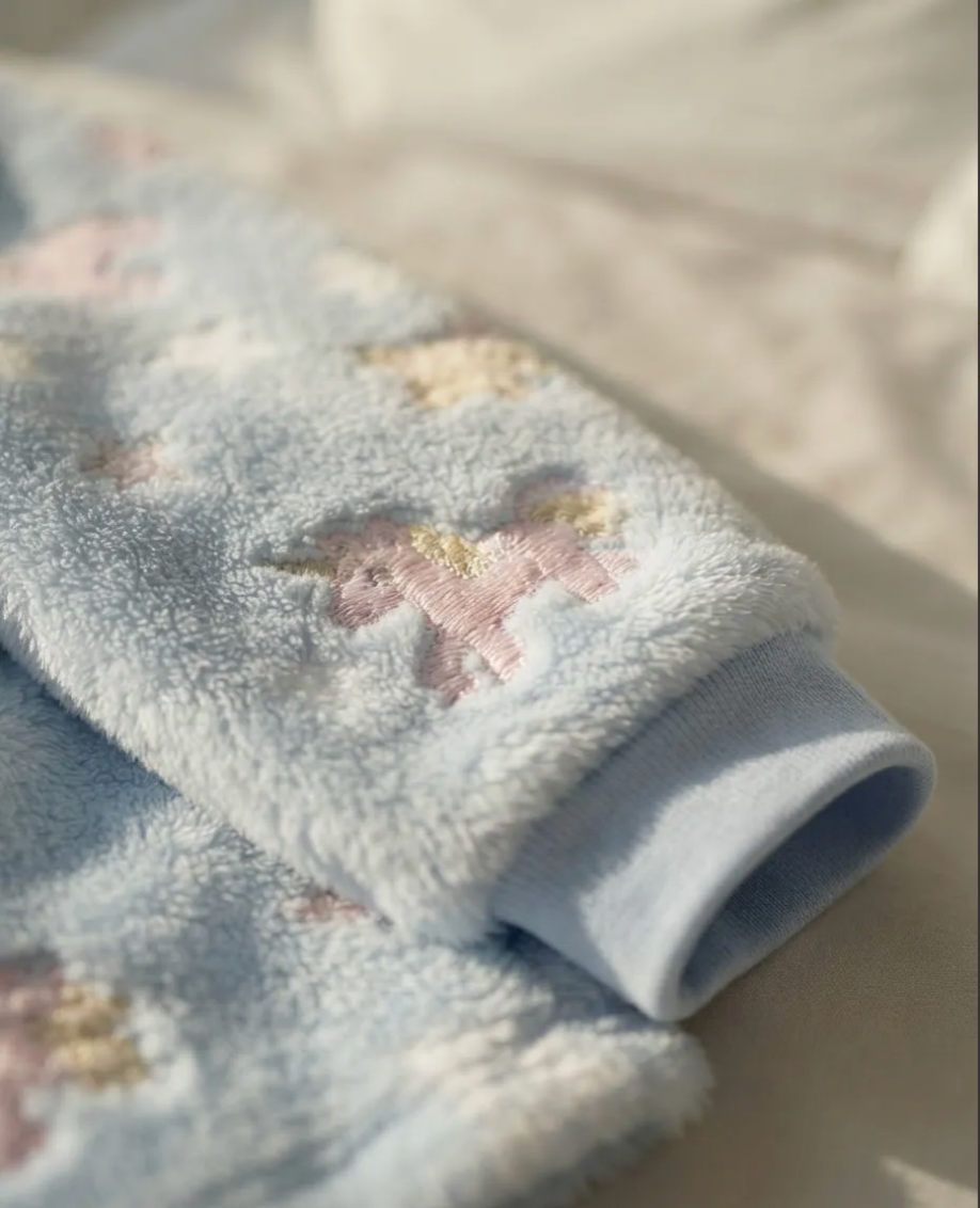 Pijama Longo Infantil Glow Fleece Felpudo Peludinho