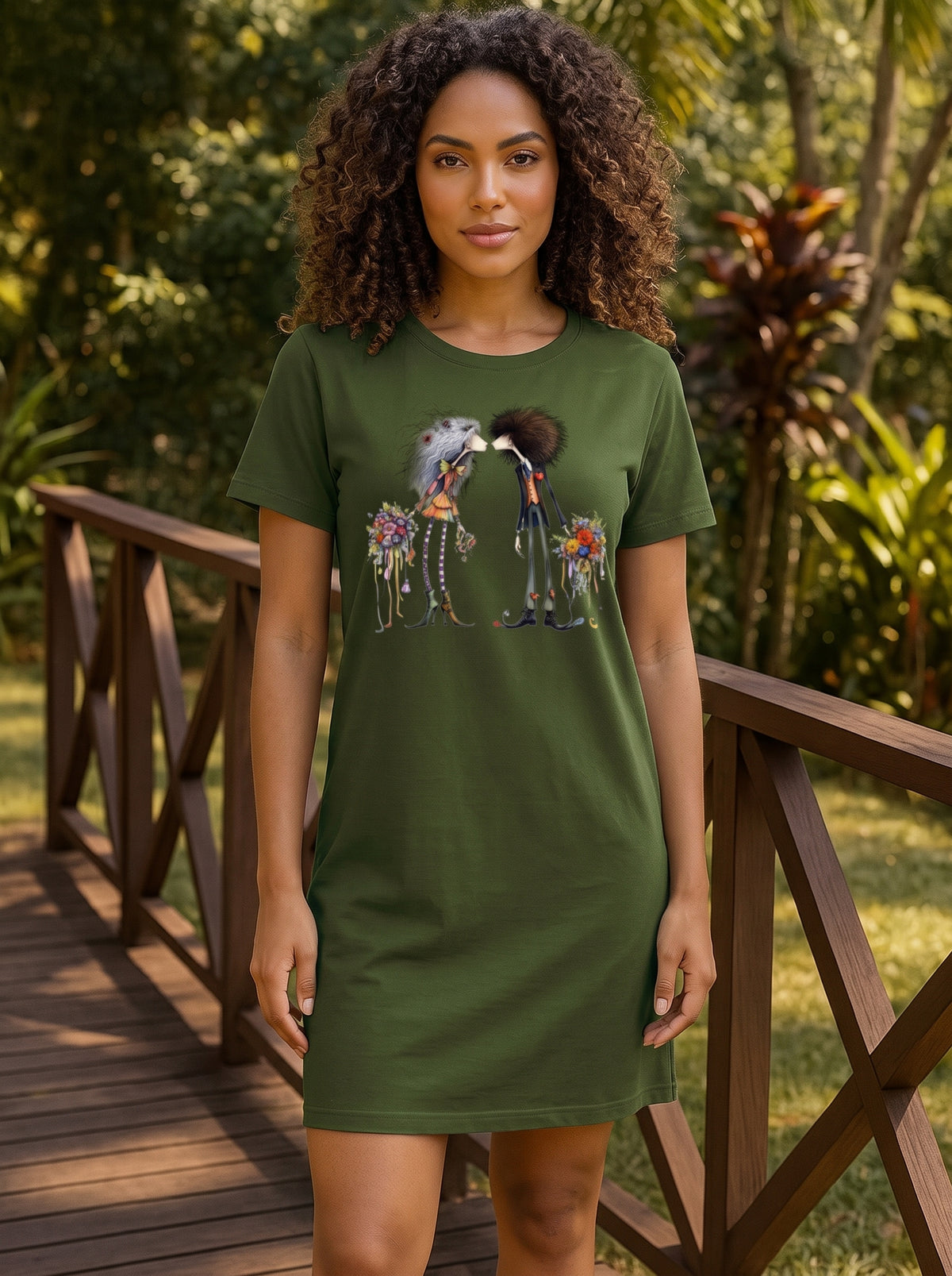 Camisola Feminina de Manga Curta - Moletinho