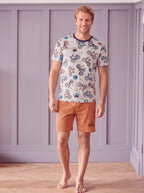 Pijama Masculino Verão de Viscolycra Motocicleta