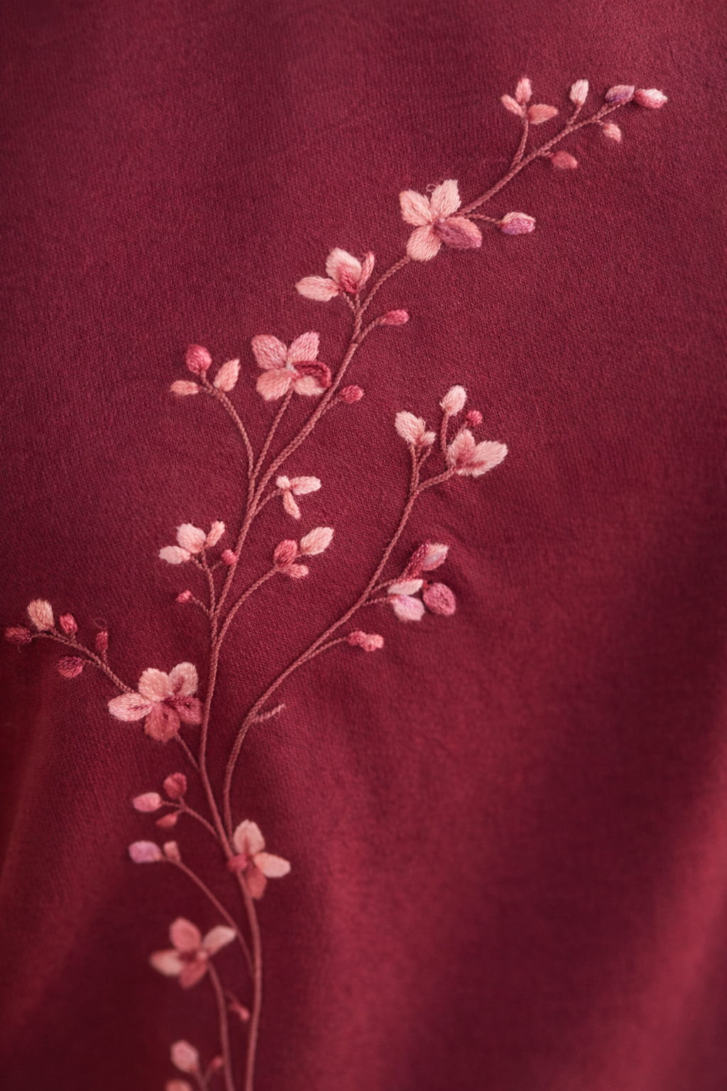 Pijama Longo Feminino com Blusa Manga Curta - Flores