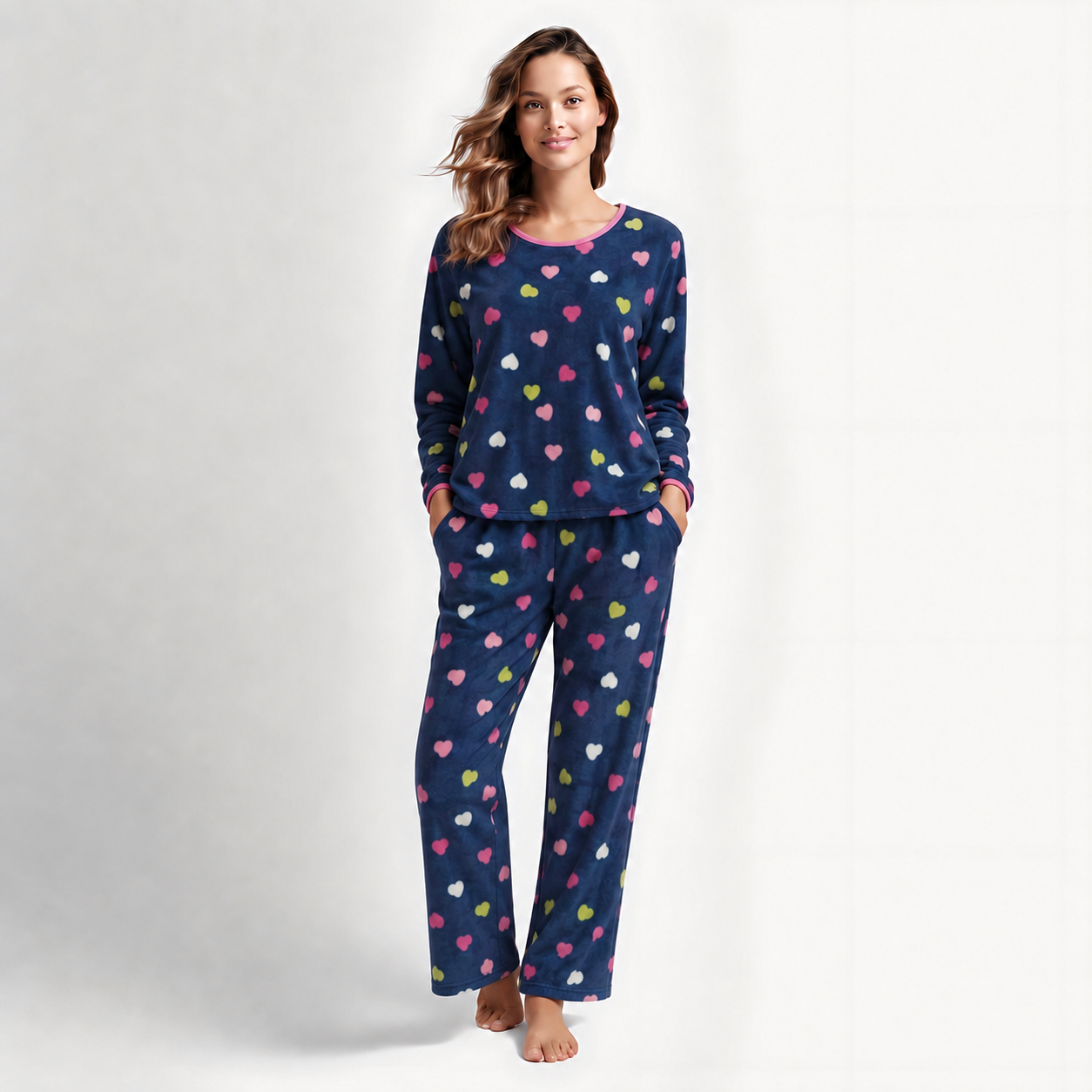Pijama Longo Feminino - Soft