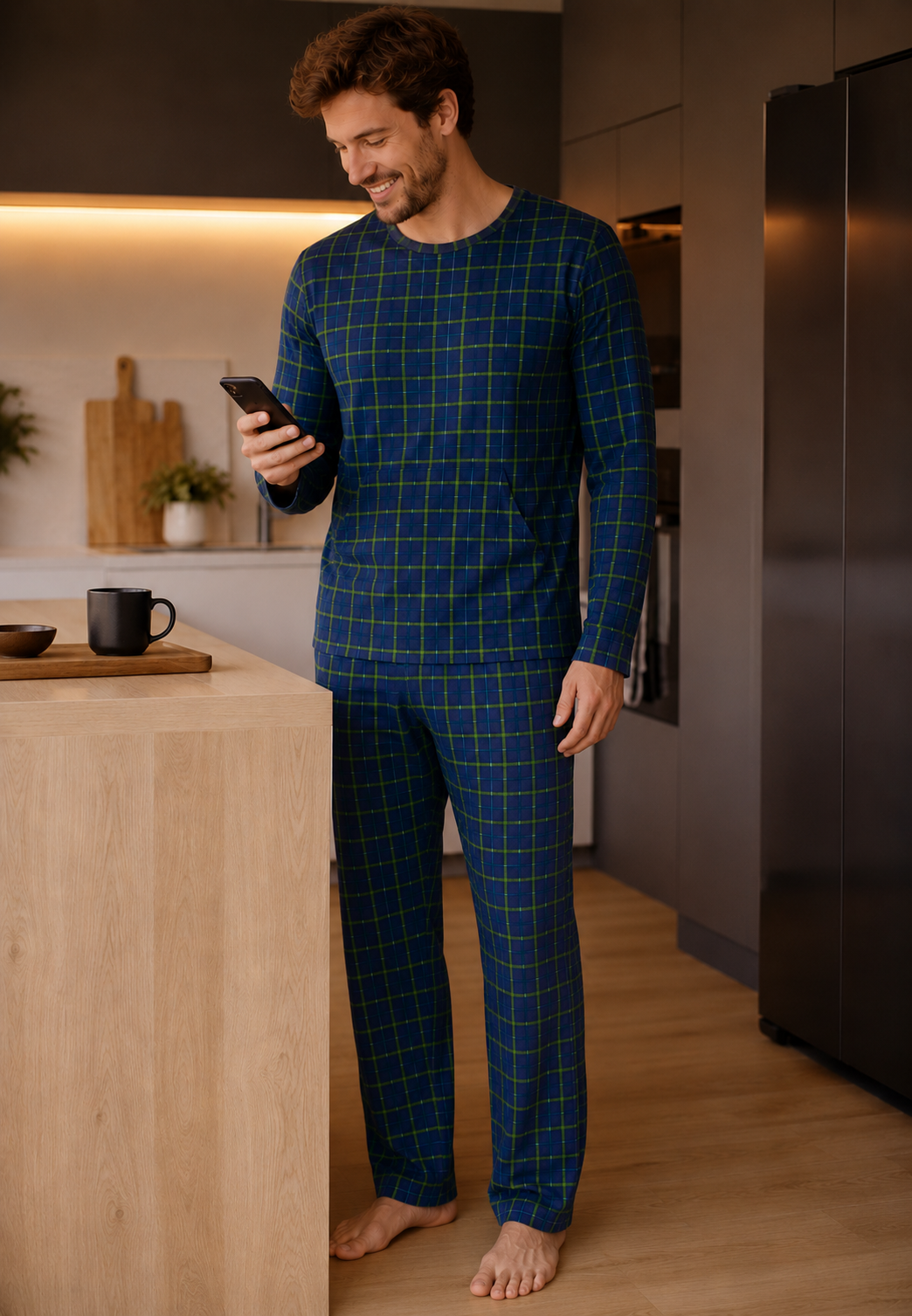 Pijama Longo Masculino - Soft