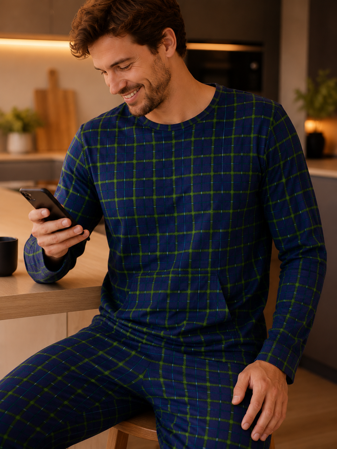 Pijama Longo Masculino - Soft
