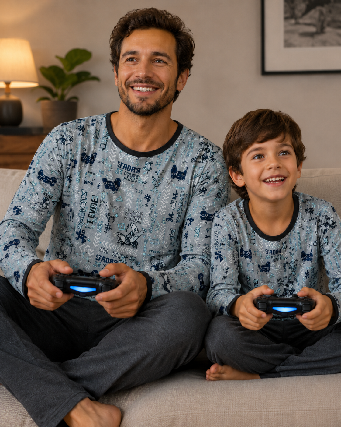 Pijama Longo Masculino - Conforto