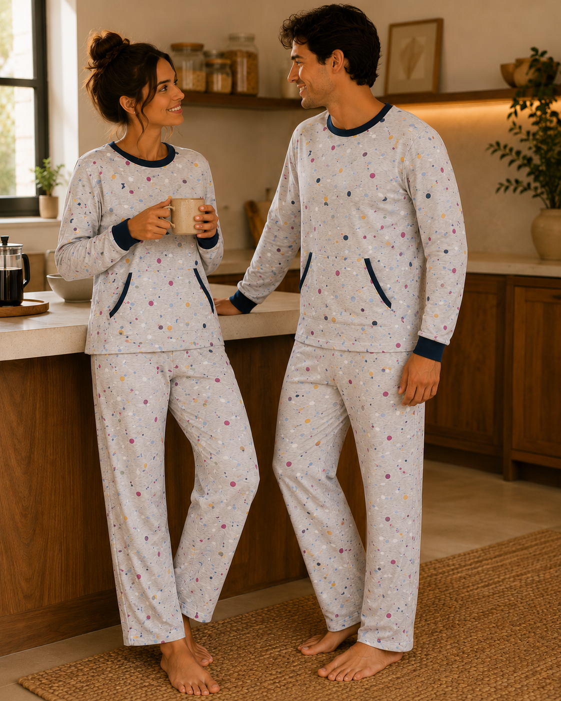 Pijama Longo Unissex - Conforto
