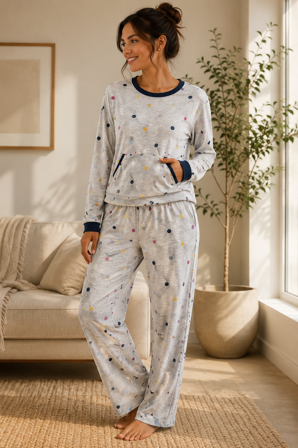 Pijama Longo Unissex - Conforto