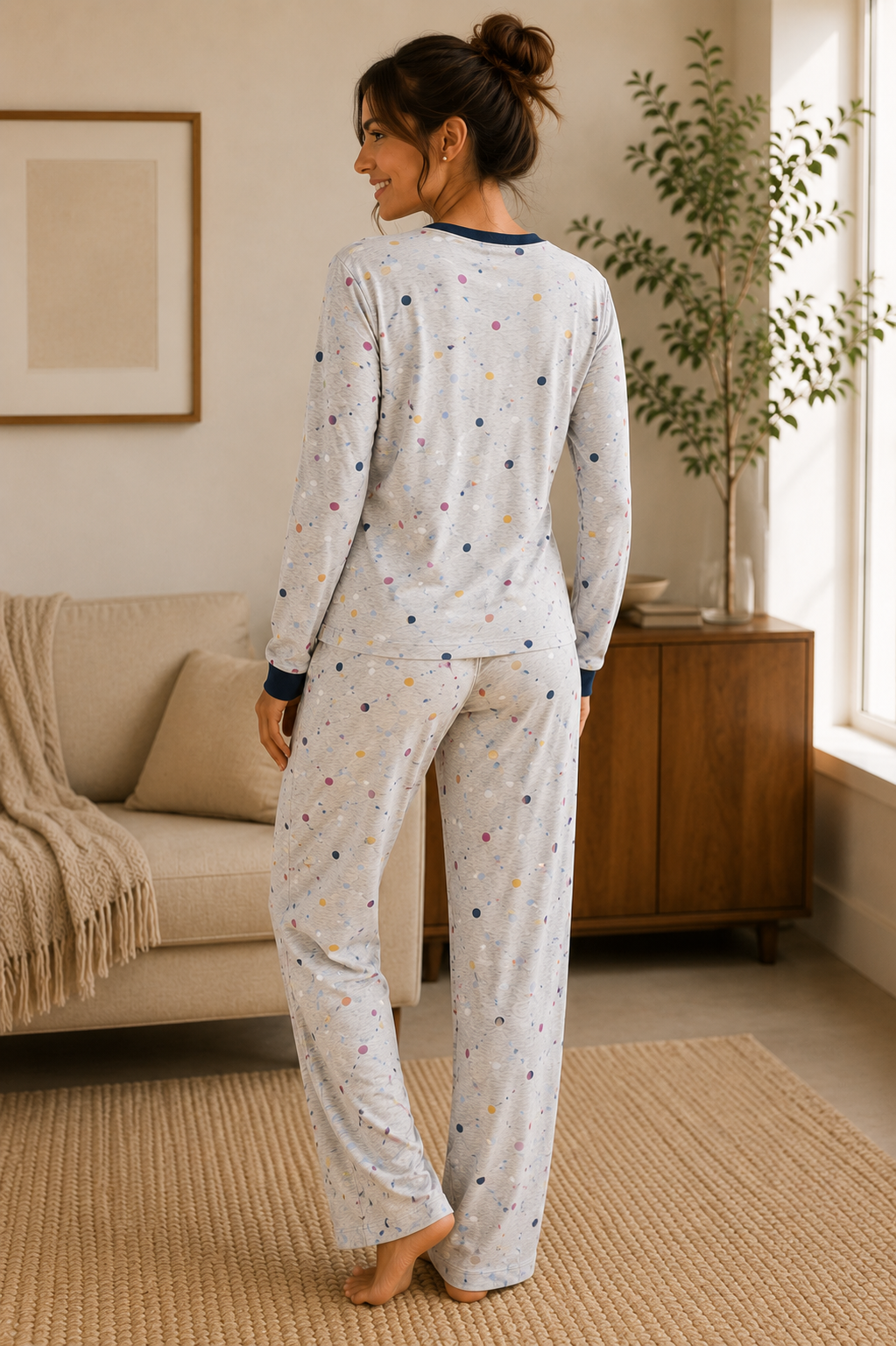Pijama Longo Unissex - Conforto