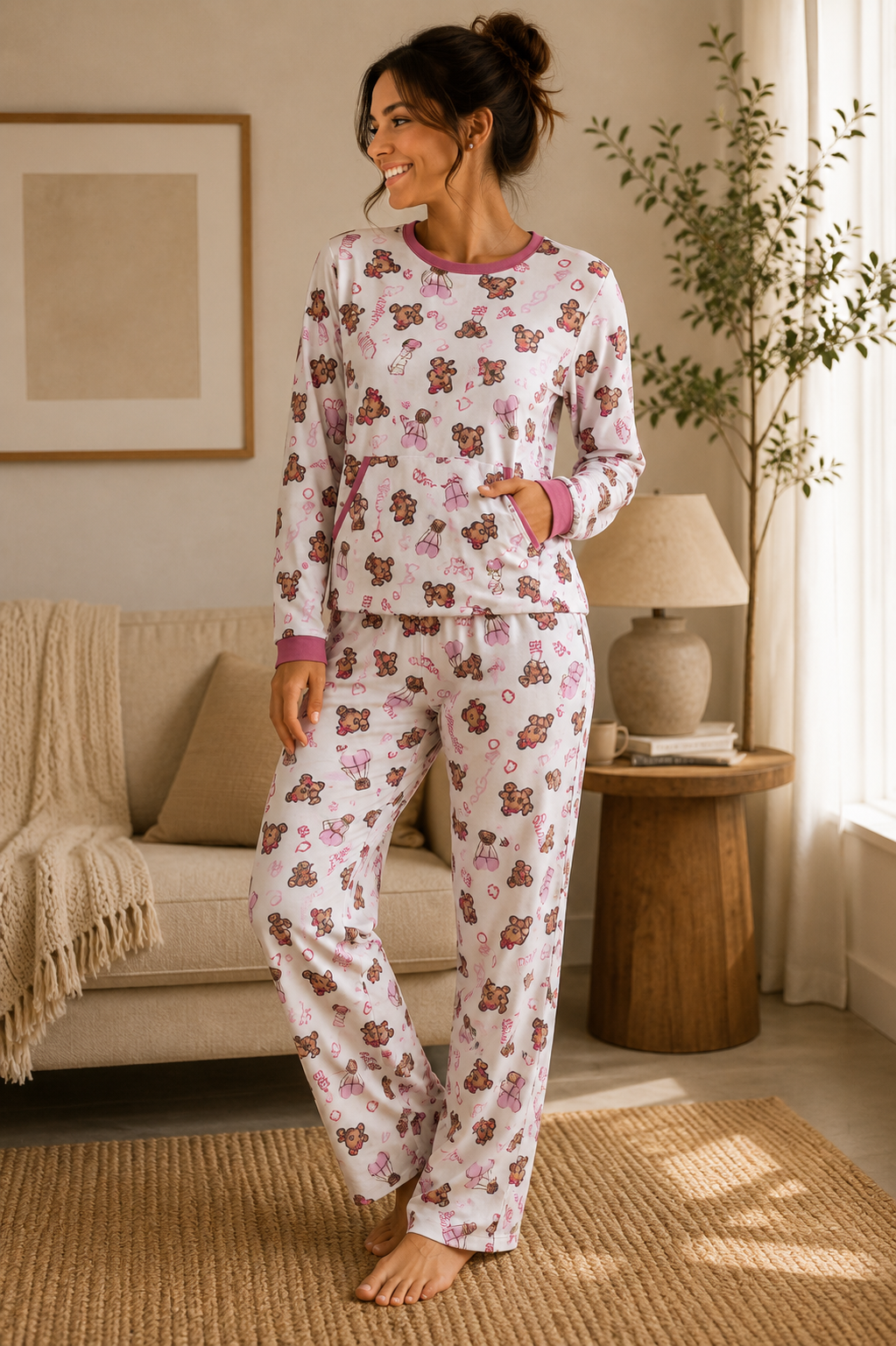 Pijama Longo Unissex - Conforto