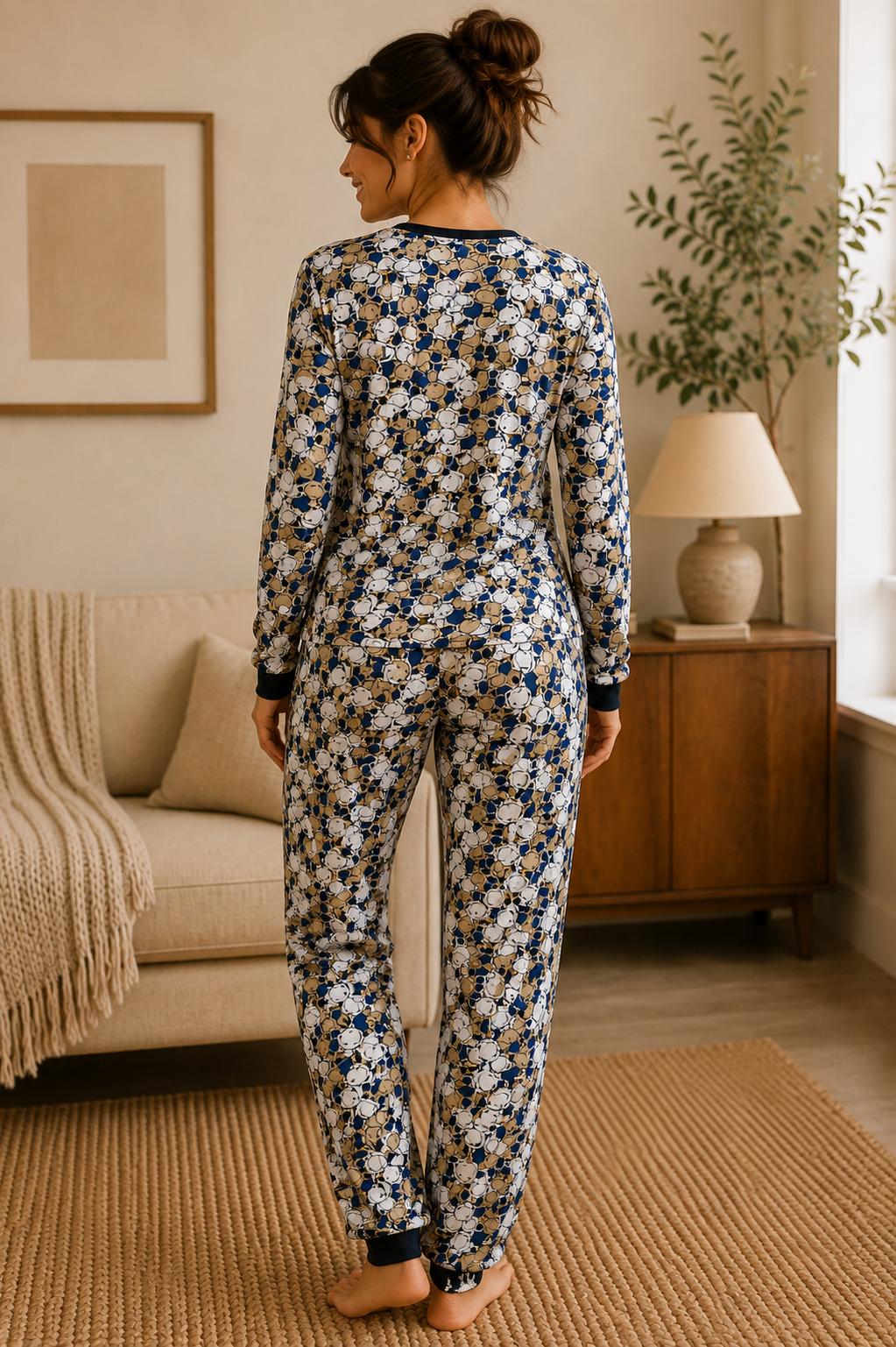 Pijama Longo Unissex - Conforto