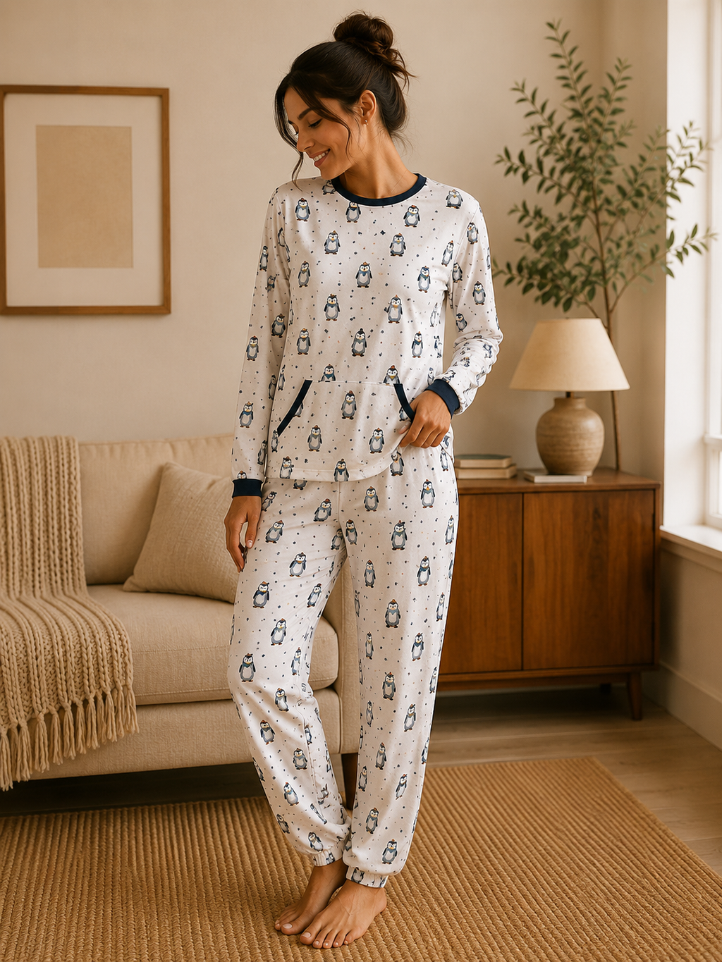 Pijama Longo Unissex - Conforto