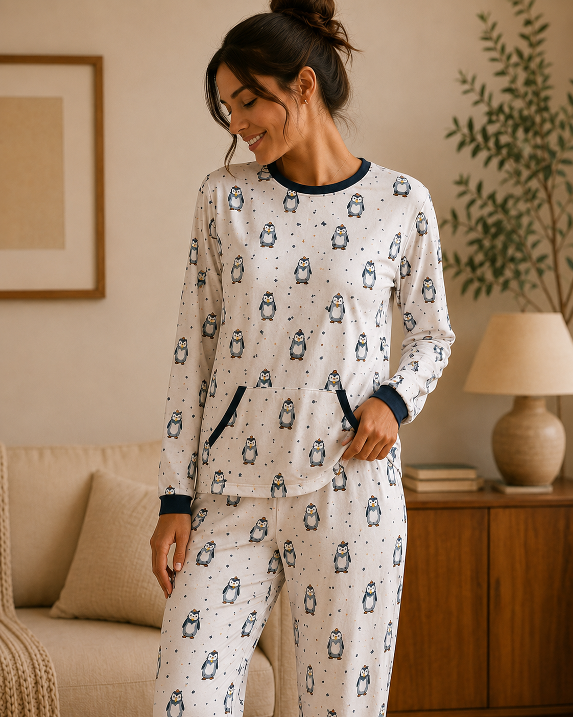 Pijama Longo Unissex - Conforto