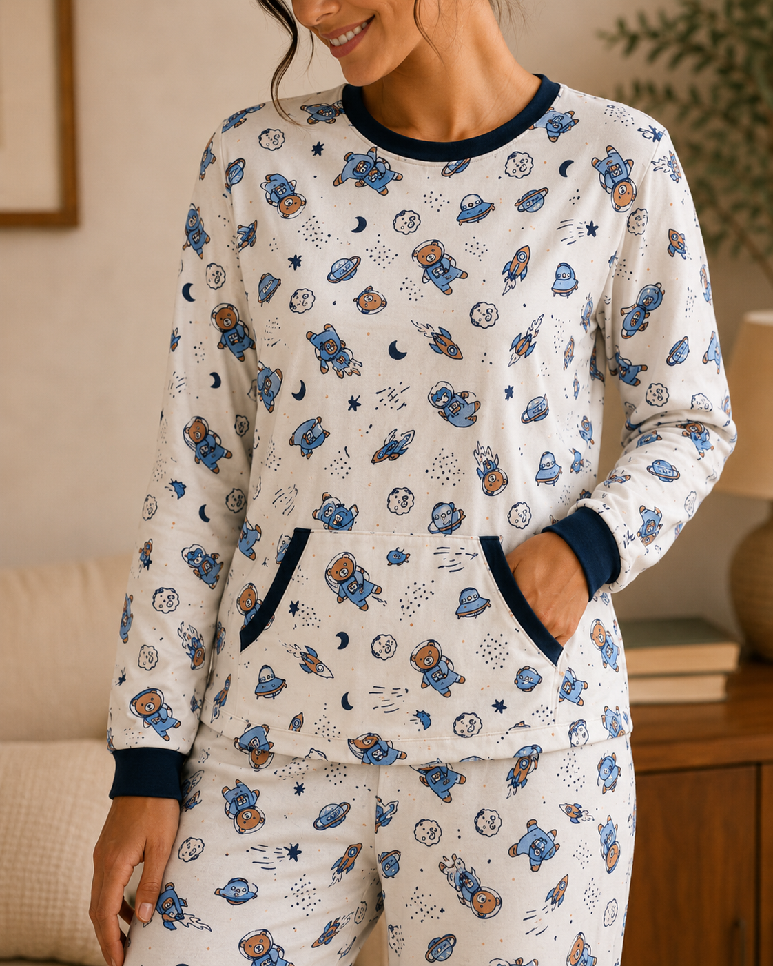 Pijama Longo Unissex - Conforto