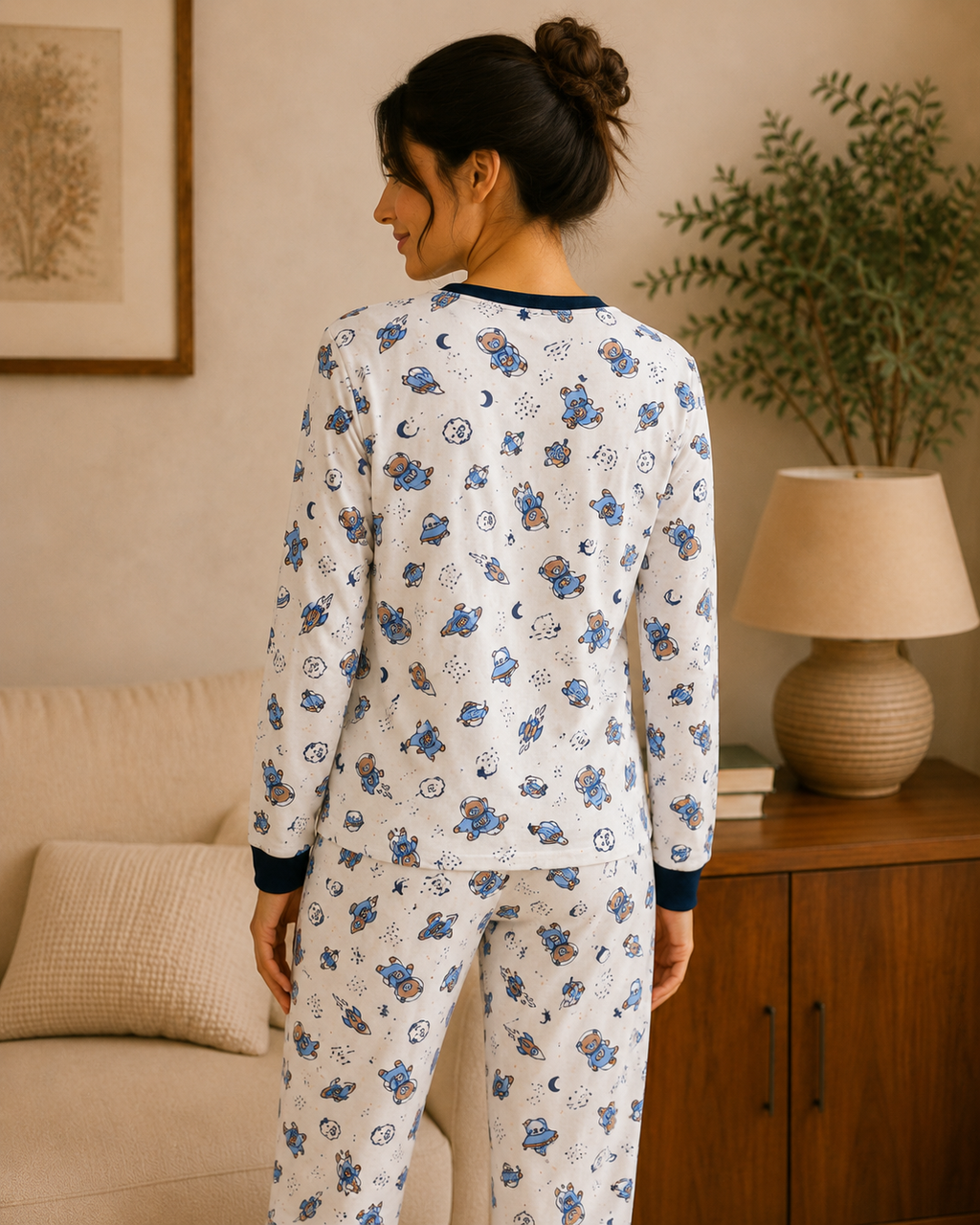 Pijama Longo Unissex - Conforto