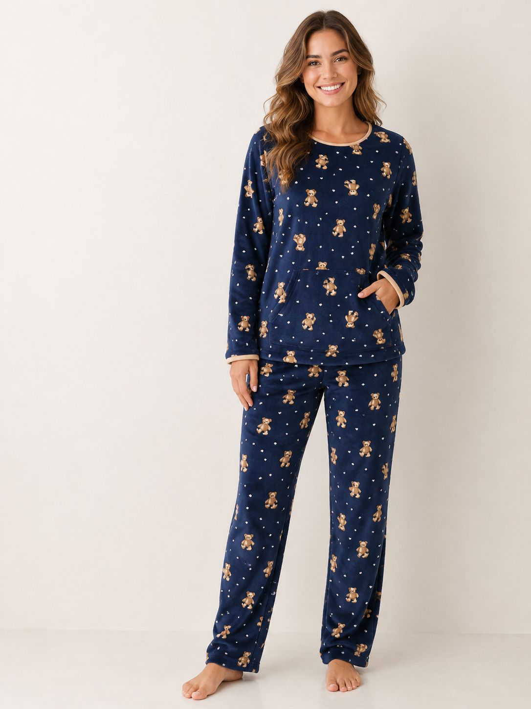 Pijama Longo Feminino - Soft