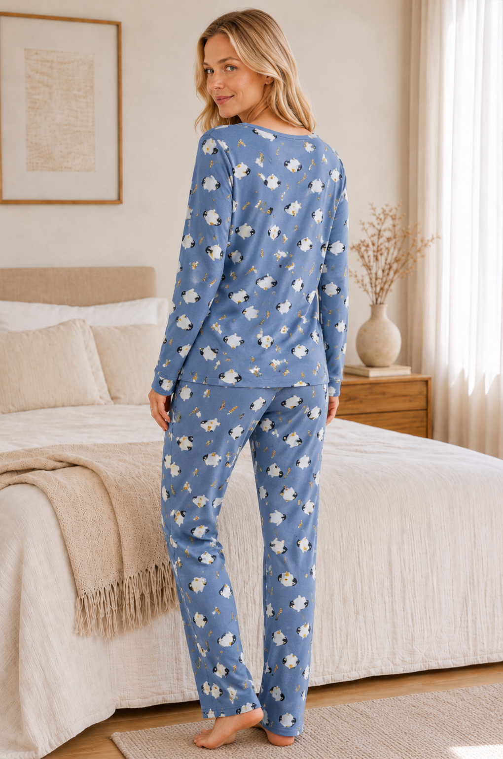 Pijama Longo Feminino - Soft