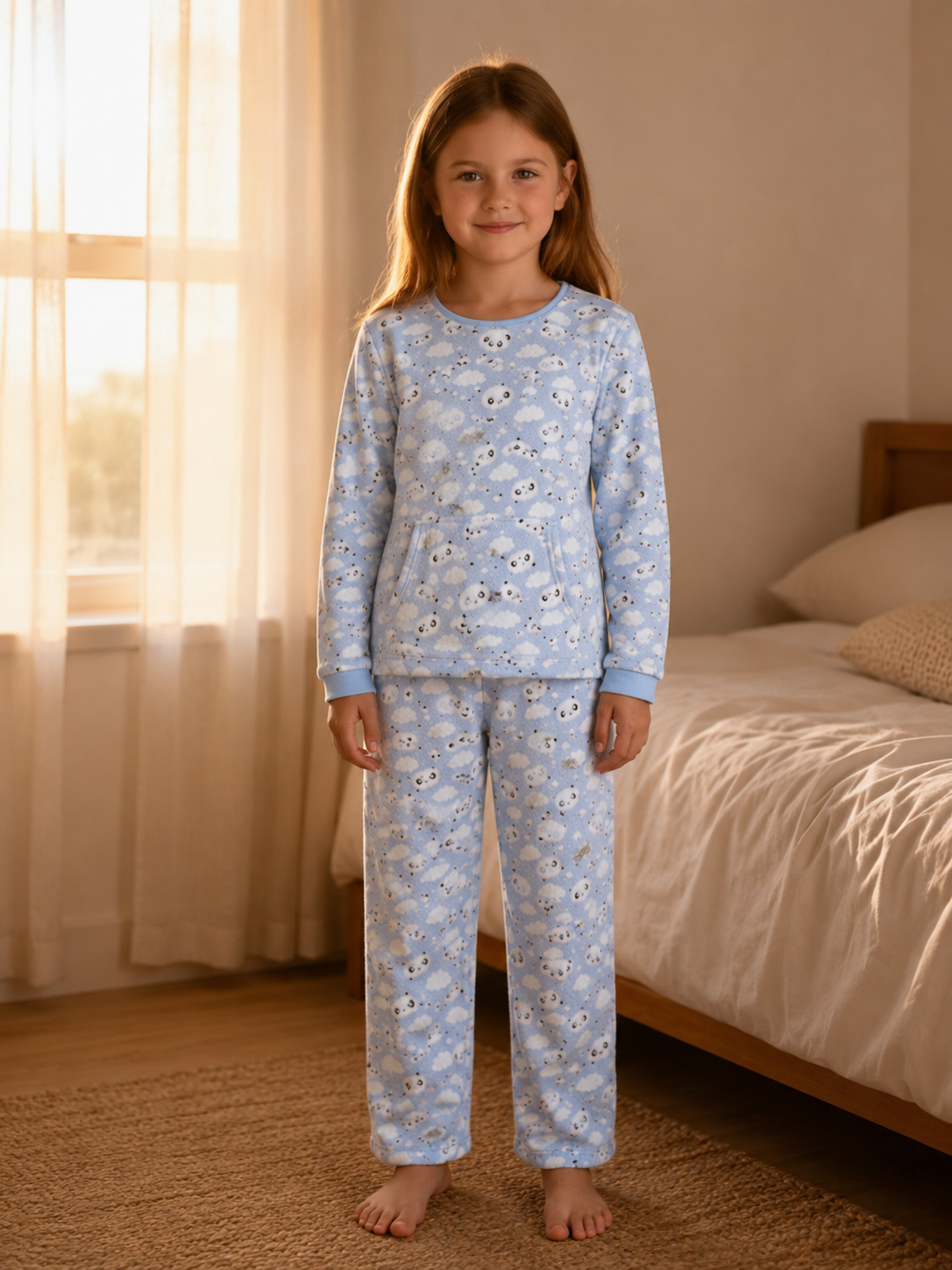 Pijama Longo Infantil Felpudo