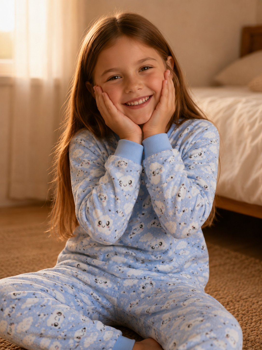 Pijama Longo Infantil Felpudo