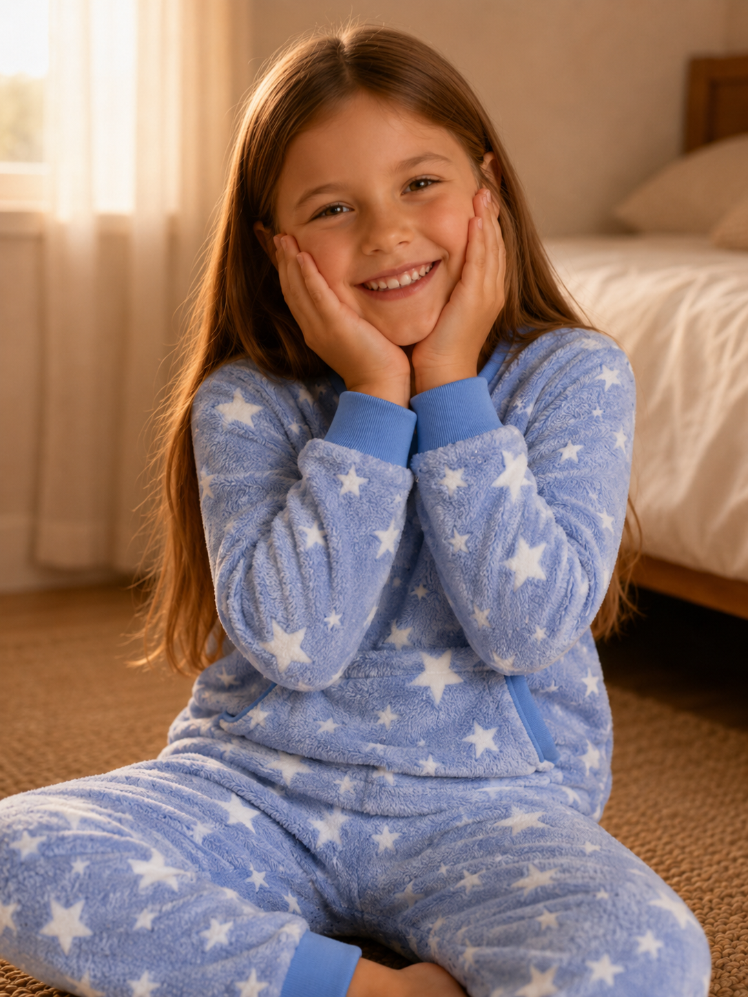 Pijama Longo Infantil Felpudo