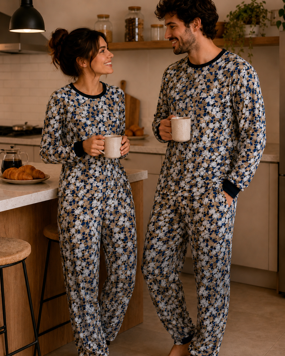 Pijama Longo Unissex - Conforto