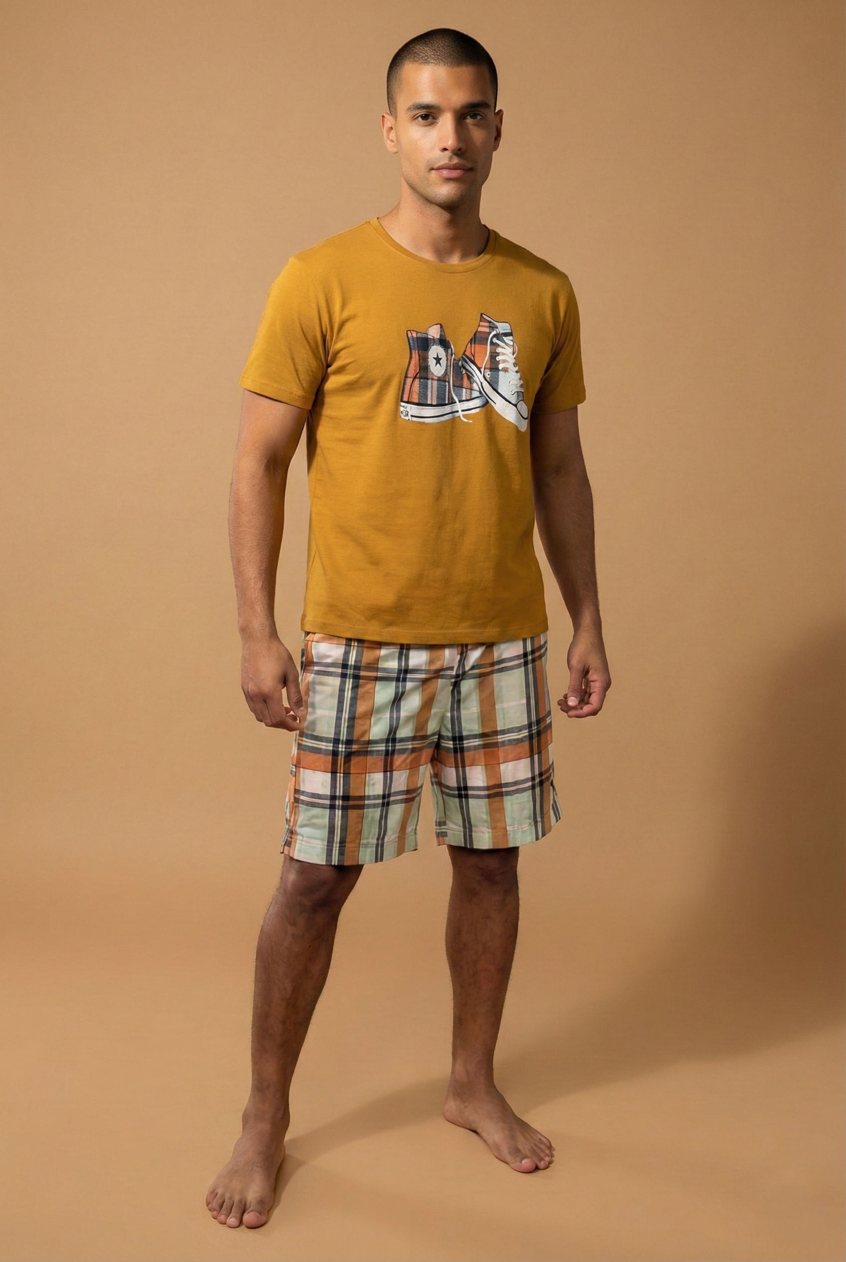 Pijama Curto Masculino - All Star