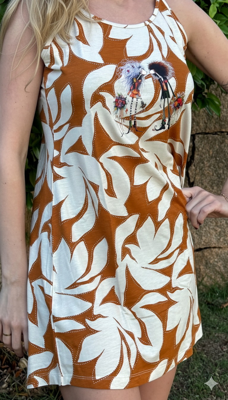 Camisola de Alça Dama & Cavaleiro Encantados