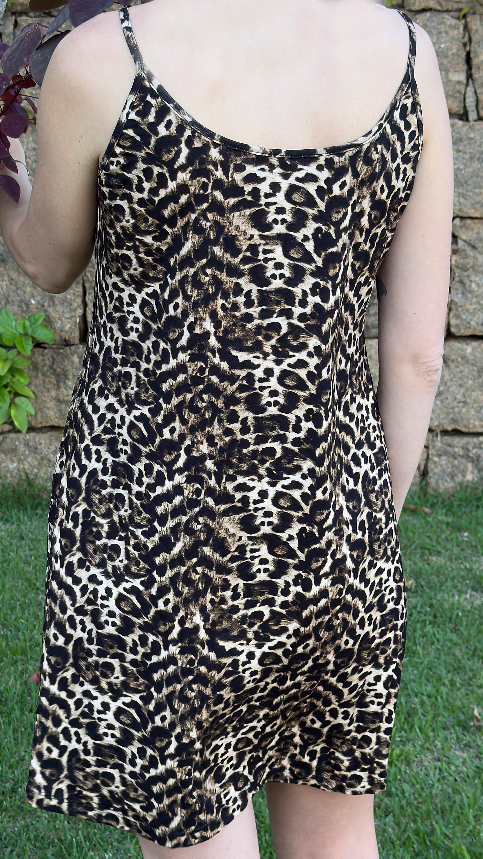 Camisola de Alça Onça Musa & Câmera Retrô