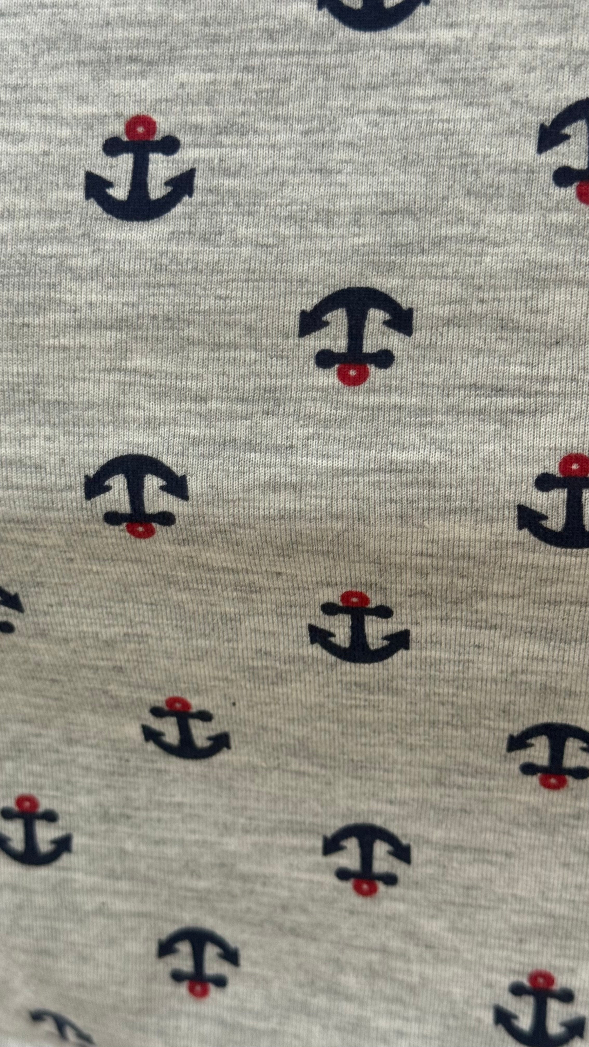 Conjunto Masculino Shorts e Camiseta Âncora