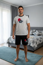 Pijama Masculino Curto Diversão