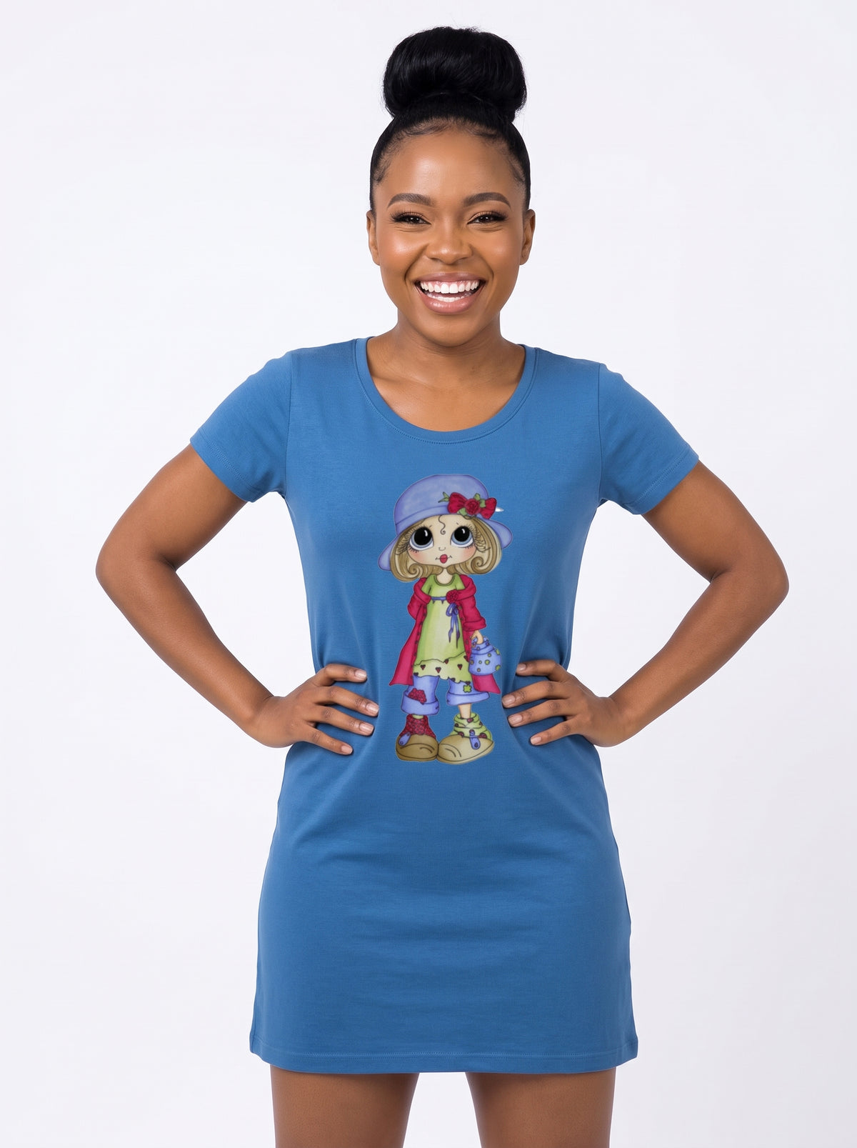 Camisola Feminina de Manga Curta - Viscolycra