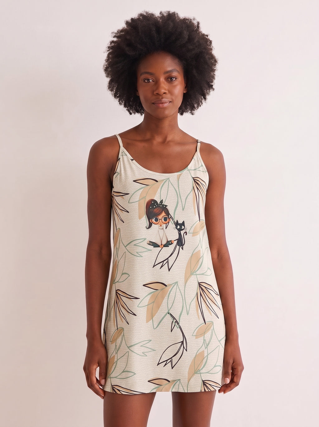 Camisola Feminina de Alças - Viscolycra