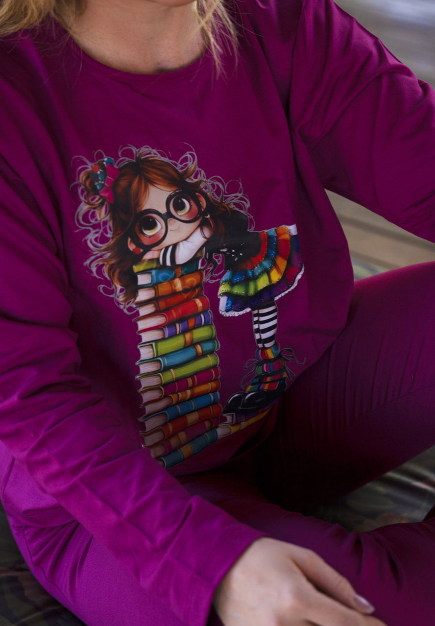 Pijama Longo Feminino - Moletinho