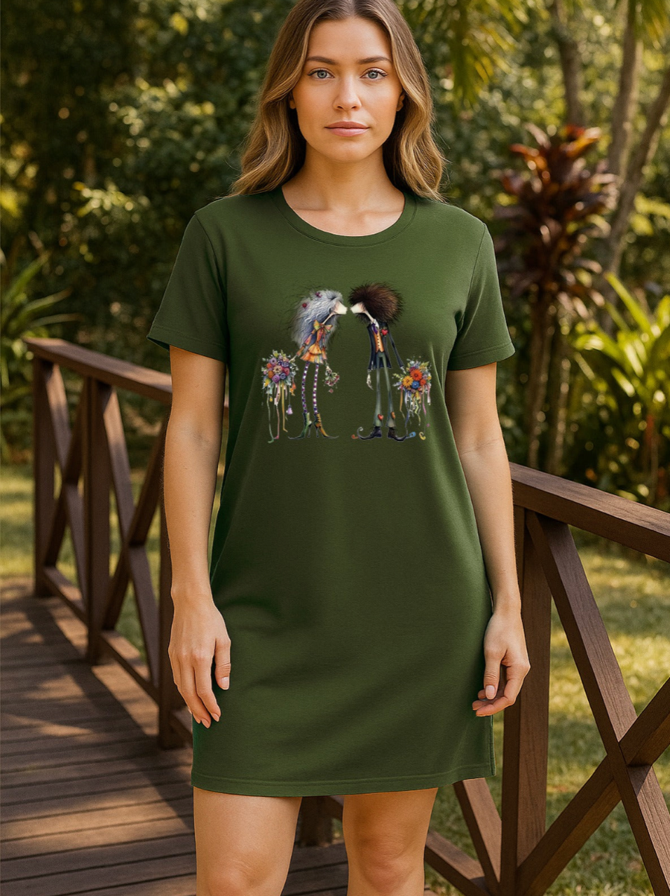 Camisola Feminina de Manga Curta - Moletinho