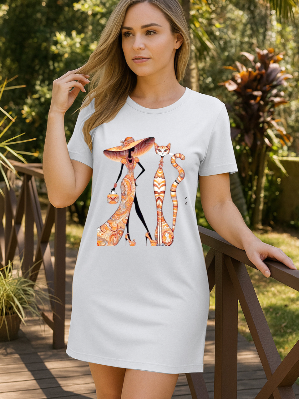 Camisola Feminina de Manga Curta - Moletinho