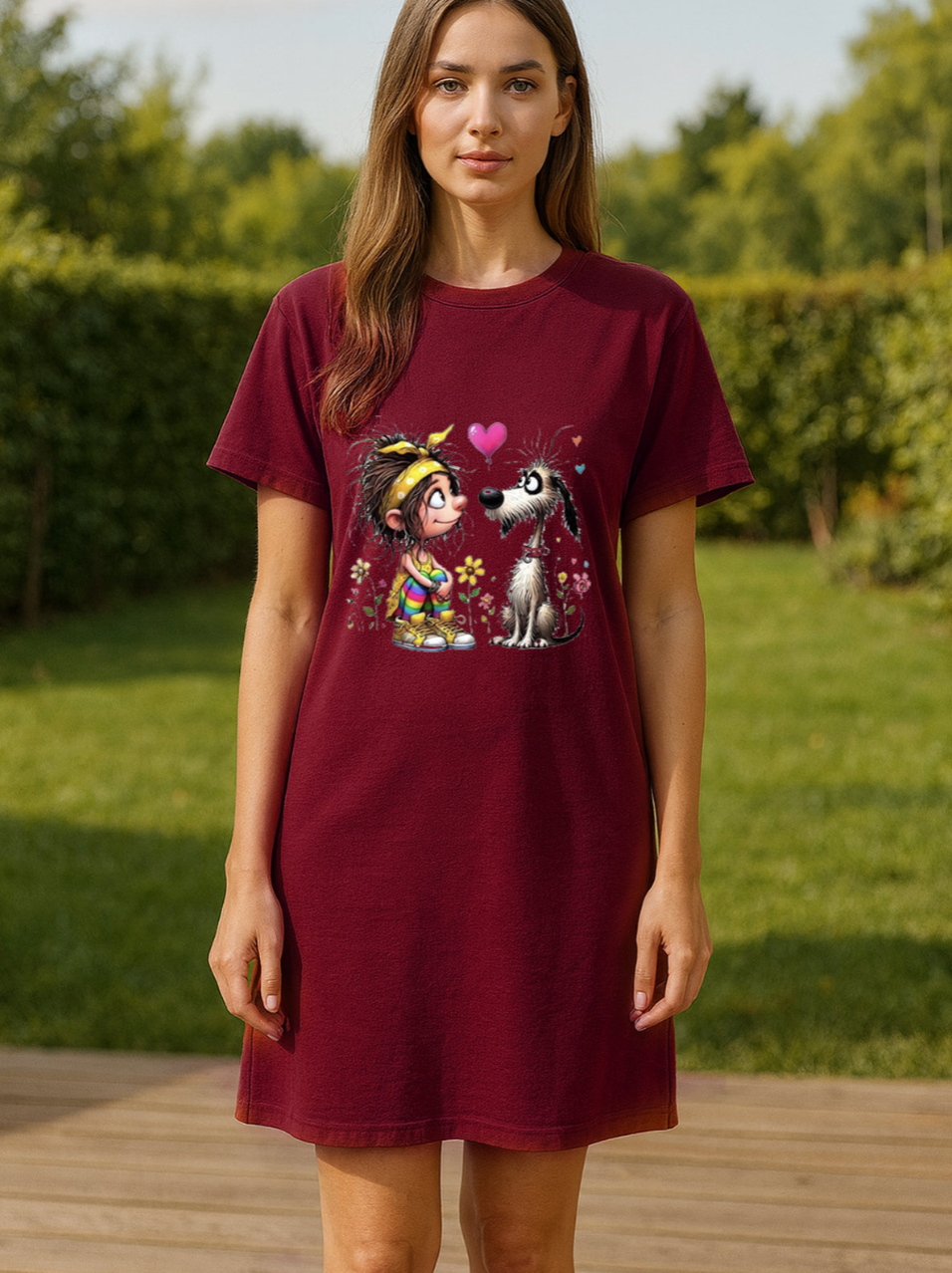 Camisola Feminina de Manga Curta - Moletinho