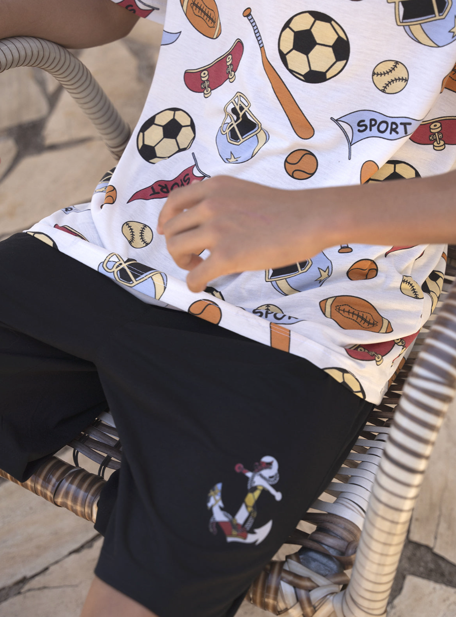 Pijama Masculino Curto - Malha Fria