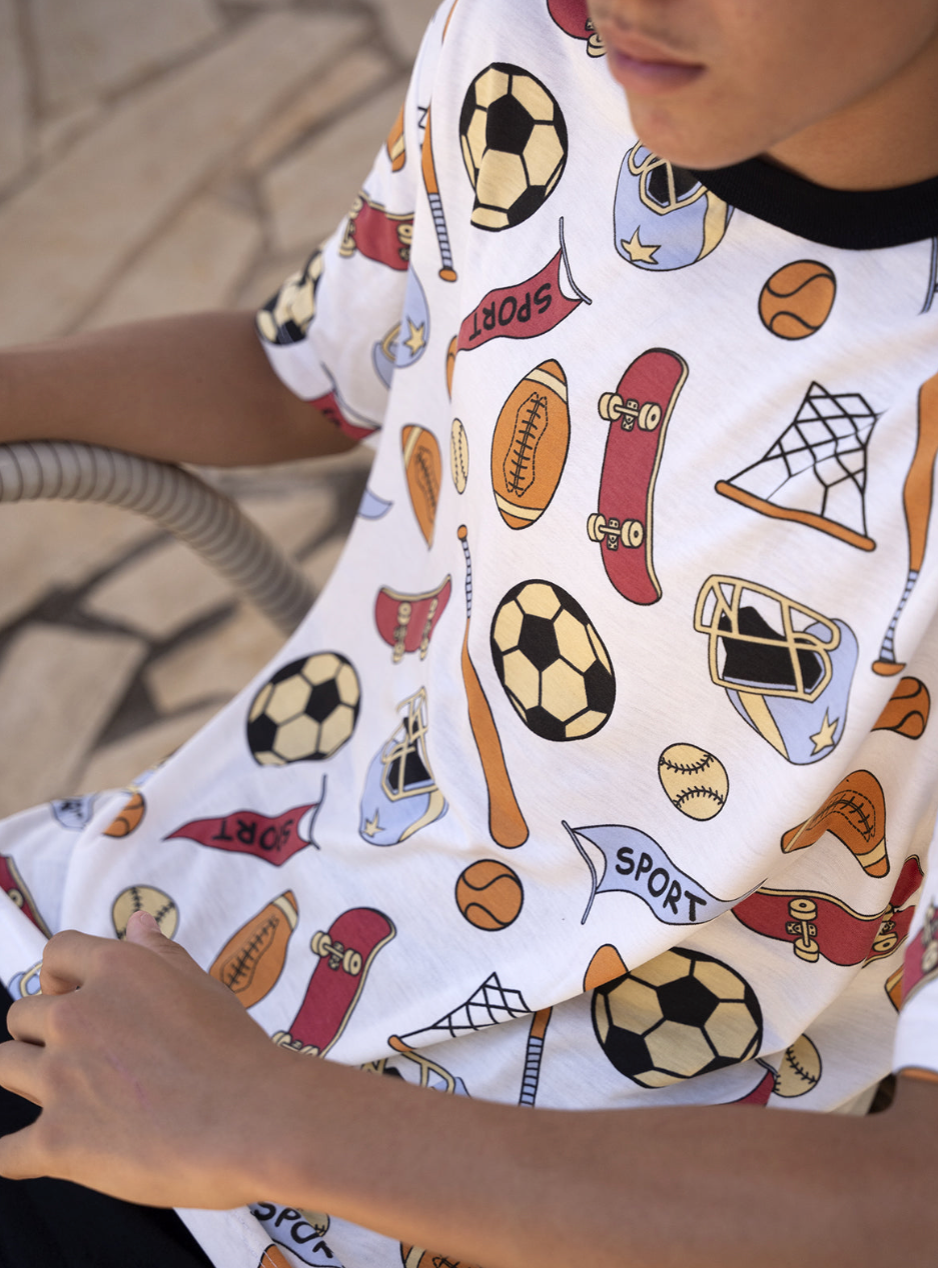 Pijama Masculino Curto - Malha Fria