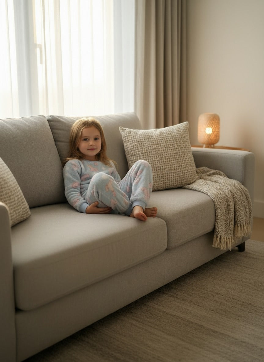 Pijama Longo Infantil Felpudo