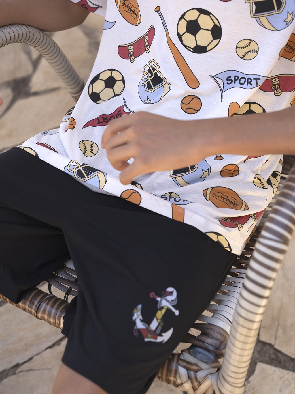 Pijama Masculino Curto - Malha Fria